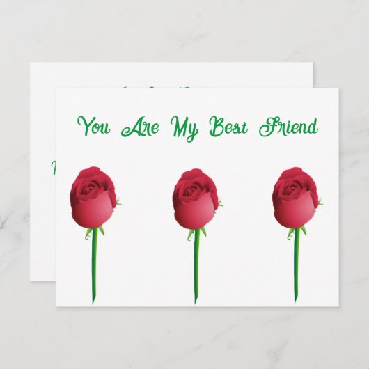 Carte de proposition de mariage (Devant / Derrière)