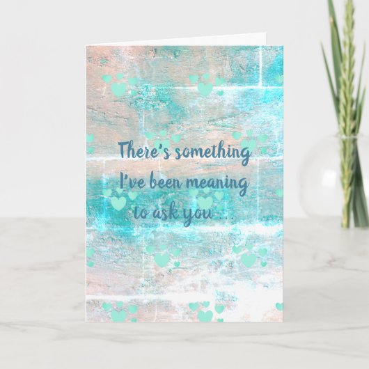 carte de proposition de mariage par dalDesignNZ (Devant)