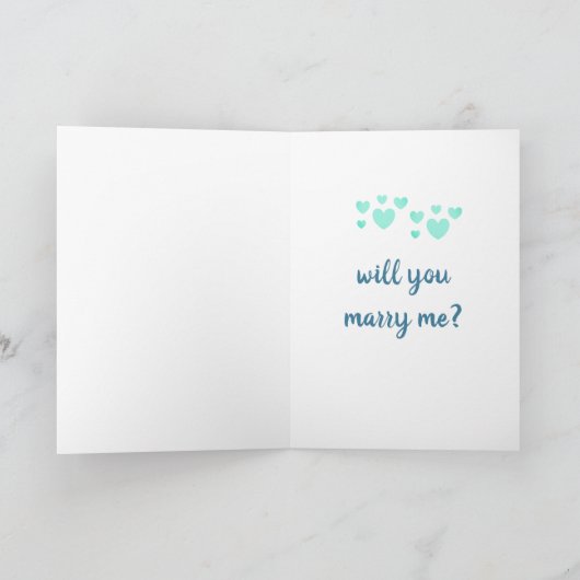 carte de proposition de mariage par dalDesignNZ (Intérieur)