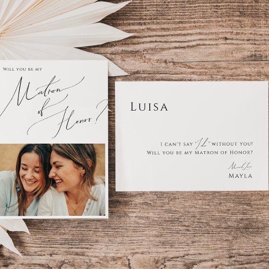 Carte de proposition de modèle de photo de script