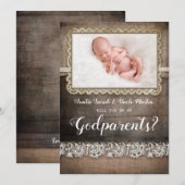 Carte de Proposition de Parrainage et Marraine Pho (Devant / Derrière)