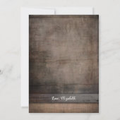 Carte de proposition de parrainage photo (Dos)