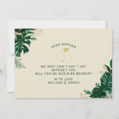 Carte de Proposition de Porte-Alliance Thème Tropi (Dos)