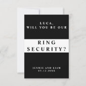 Carte de proposition de sécurité de bague de maria (Devant)