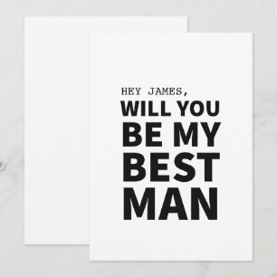 Carte de Proposition de Témoignage de Mariage
