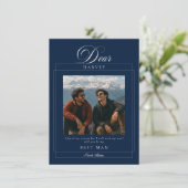 Carte de proposition de témoin de mariage bleu cla (Debout devant)