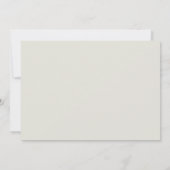 Carte de proposition de témoin élégante vert sauge (Dos)