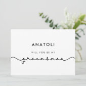 Carte de proposition de toiletteur de police de co (Debout devant)