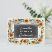 Carte de proposition du Citrouille de tournesol po (Debout devant)