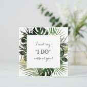 Carte de proposition d'une demoiselle d'honneur tr (Debout devant)