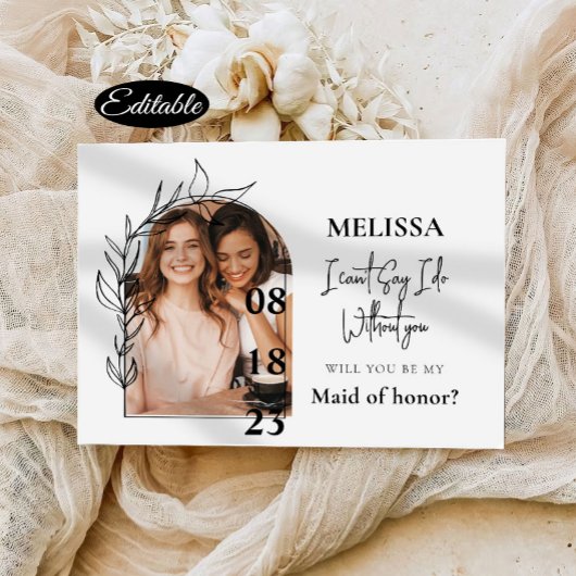 Carte de proposition d'une servante d'arche minima