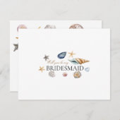 Carte de proposition d'une servante d'information (Devant / Derrière)