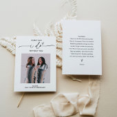 Carte de proposition EVERLEIGH Minimal Photo Bride