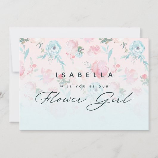 Carte de Proposition Fleurie de Jardin Français po (Devant)