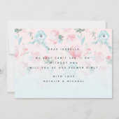 Carte de Proposition Fleurie de Jardin Français po (Dos)