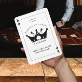 Carte de proposition King of Spades Poker Groomsma