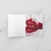 Carte de proposition mariage Voulez-Vous M'Épouser (Intérieur)