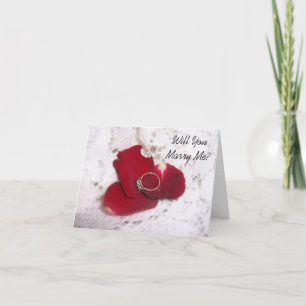 Carte de proposition mariage Voulez-Vous M'Épouser