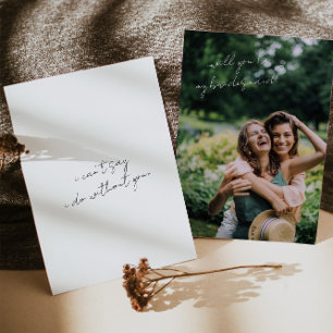 Carte de proposition minimaliste simple de la serv