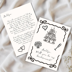 Carte de proposition pour Mariage