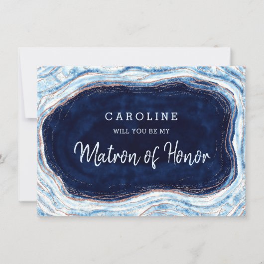Carte de proposition Sapphire Blue Geode Matron of (Devant)