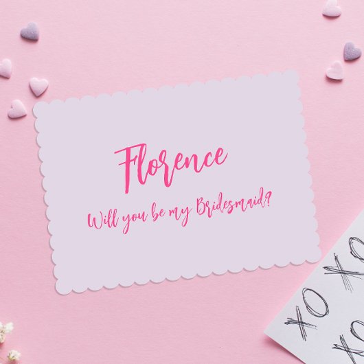 Carte de proposition simple et moderne