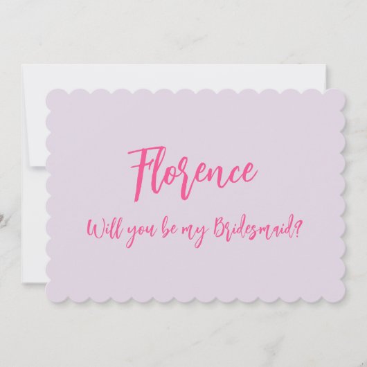 Carte de proposition simple et moderne (Devant)