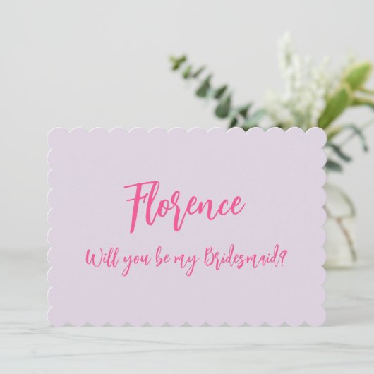 Carte de proposition simple et moderne (Debout devant)