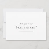 Carte de proposition simple et moderne Mariage Bri (Devant)