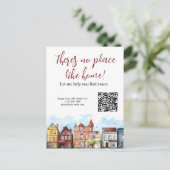 Carte de prospection immobilière pour agent immobi (Debout devant)