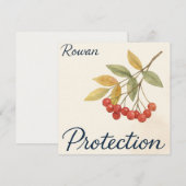 Carte de protection de Rowan (Devant / Derrière)