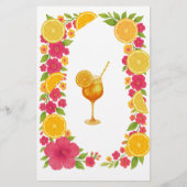 Carte de protocole de première gorgée d'amour incl (Dos)