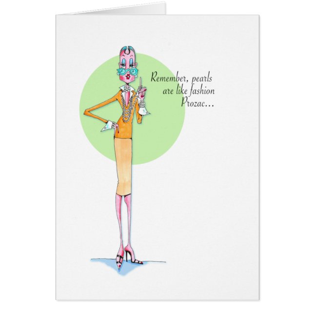 Carte de Prozac de mode (Devant)