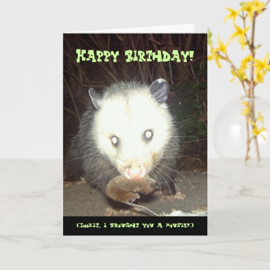 Carte de Psypossum (Fleur jaune)