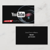 Carte de publicité de canal (Devant / Derrière)