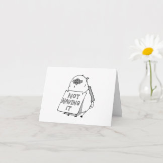 Carte de pug en colère sans l'avoir