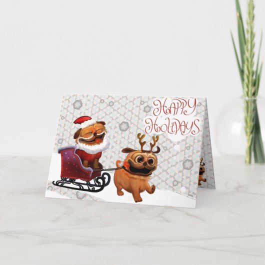 Carte de PuGreeting de vacances (Devant)