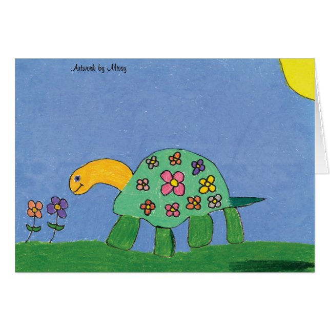 Carte de puissance de tortue (Devant horizontal)