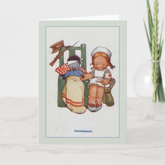 Carte de puits Soldat vintage (Devant)