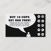 carte de punch (Dos)