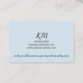 Carte de Punch Loyauté Client Manicurist Salon Nai (Dos)