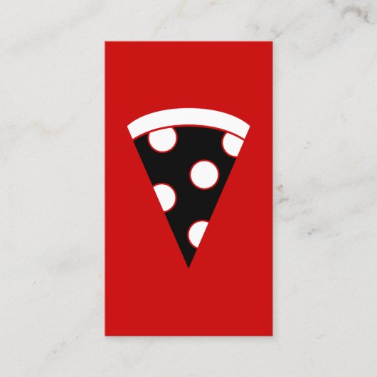 carte de punch pizza slices (Devant)