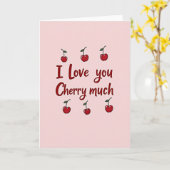 Carte de punition Love Cherry (Fleur jaune)