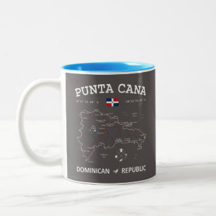 Carte de Punta Cana Coffee Mug