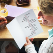 Carte de puzzle unique - Révélation de bébé éclata