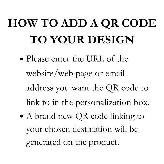 Carte de QR Code Share The Love Rose Gold