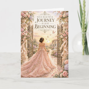 Carte de Quinceañera pour votre beau voyage