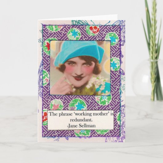 Carte de quota de Jane Sellman (Devant)