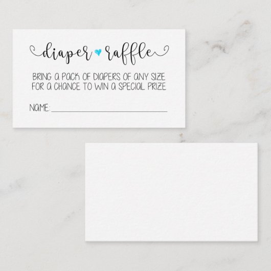 Carte de rabat (Devant / Derrière)