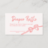 Carte de rabat à Baby shower de plongée à main tir (Devant)